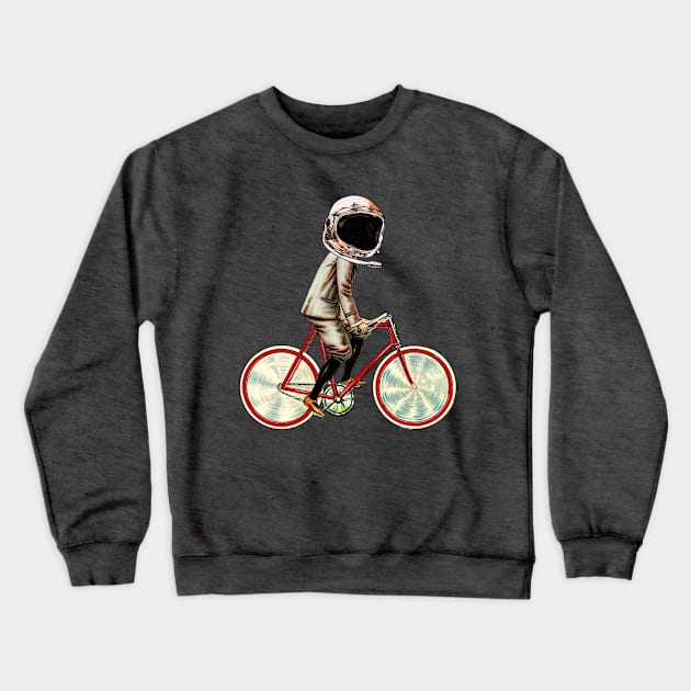 Astro Cycle Crewneck Sweatshirt by Pop Fan Shop